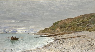 La Pointe de la Heve, Sainte-Adresse. 1864 autorstwa Claude Monet