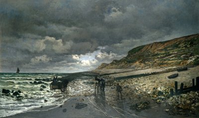 La Pointe de la Heve podczas odpływu autorstwa Claude Monet