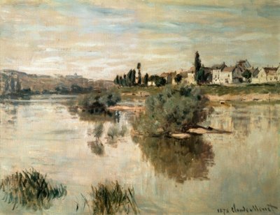 Sekwana w Lavacourt autorstwa Claude Monet
