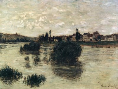 Sekwana w Lavacourt autorstwa Claude Monet