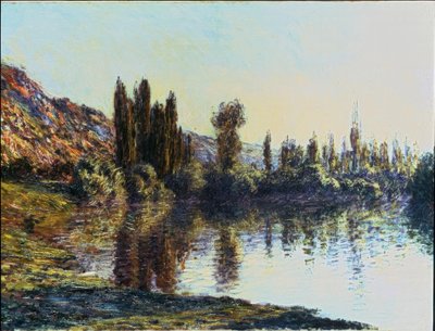 Sekwana w Vétheuil autorstwa Claude Monet