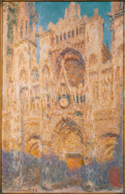 Katedra w Rouen autorstwa Claude Monet