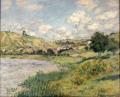Krajobraz. Vetheuil autorstwa Claude Monet