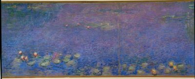 Staw Lilii Wodnej bez wierzb, Poranek autorstwa Claude Monet