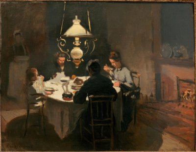 Le Dîner (Obiad) autorstwa Claude Monet