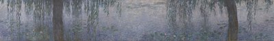 Jasny poranek przy wierzbach autorstwa Claude Monet