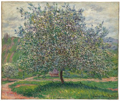 Jabłoń, 1879 autorstwa Claude Monet