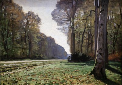 Bruk Chailly 1865 (olej na płótnie) autorstwa Claude Monet
