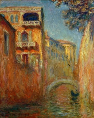 Rio de la Salute autorstwa Claude Monet