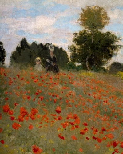 Maki w Argenteuil autorstwa Claude Monet