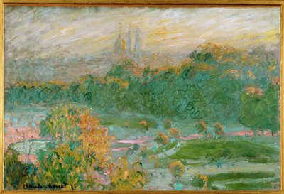 Les Tuileries (olej na płótnie) autorstwa Claude Monet