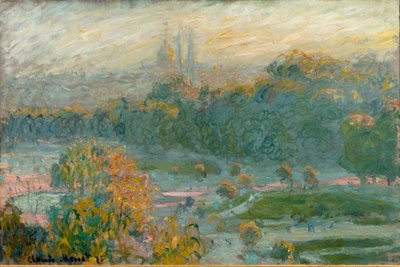 Les Tuileries, studium autorstwa Claude Monet