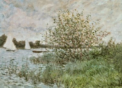 Brzegi Sekwany w pobliżu Argenteuil autorstwa Claude Monet
