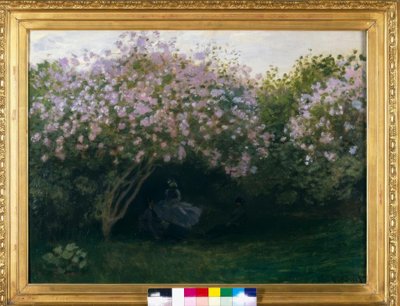 Liliowa, szara pogoda autorstwa Claude Monet