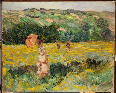 Łąka Limetz, 1887 autorstwa Claude Monet