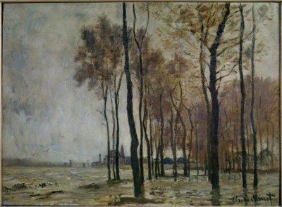 Powódź w Argenteuil autorstwa Claude Monet