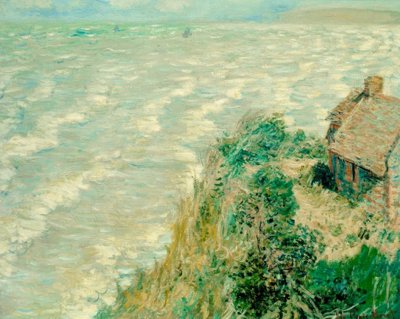 Przypływ w Pourville (Flut bei Pourville) autorstwa Claude Monet