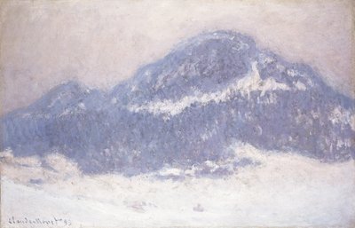Mont Colesas, Mgliste osiemnaście, 19 autorstwa Claude Monet