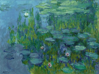 Nimfea autorstwa Claude Monet