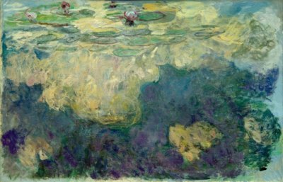 Nimfy autorstwa Claude Monet