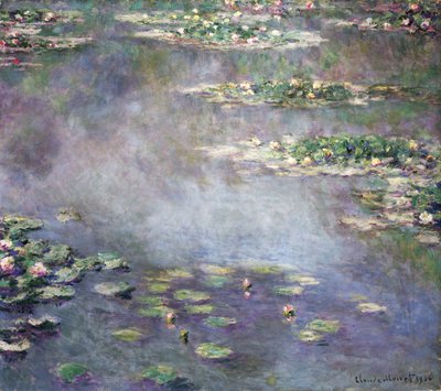Nimfy, 1906 autorstwa Claude Monet
