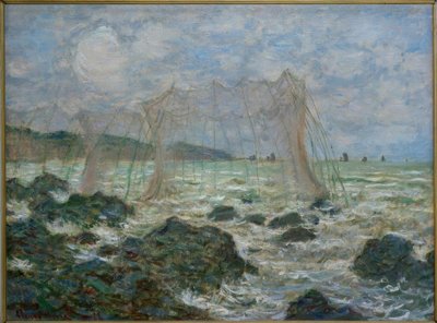 Park wędkarski Pourville autorstwa Claude Monet