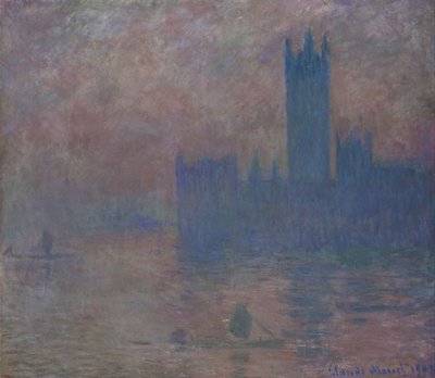 Parlament. Londyn autorstwa Claude Monet