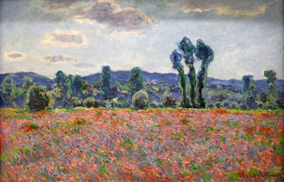 „Makowe Pole”, 1887 r. autorstwa Claude Monet