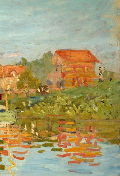 Regates do Argenteuil Szczegóły. Obraz Claude