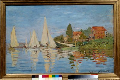 Regaty w Argenteuil autorstwa Claude Monet