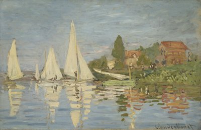 Regaty w Argenteuil autorstwa Claude Monet