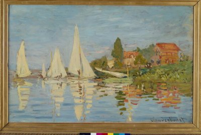 Regaty w Argenteuil autorstwa Claude Monet