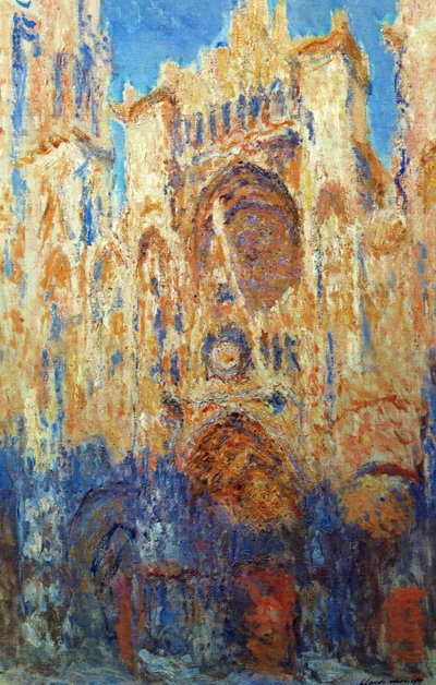Katedra w Rouen autorstwa Claude Monet