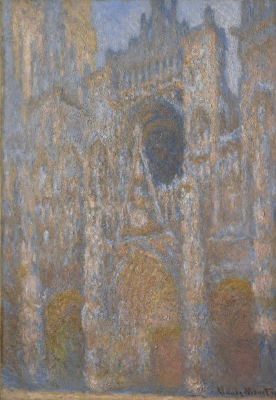 Katedra w Rouen, fasada, ok. 1892-94 autorstwa Claude Monet