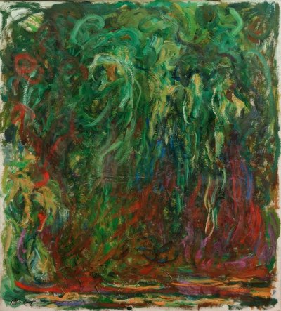 Wierzba płacząca autorstwa Claude Monet
