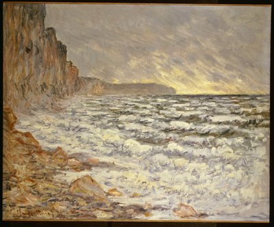 Wybrzeże, Fecamp autorstwa Claude Monet