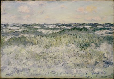 Pejzaż morski, 1881 r autorstwa Claude Monet