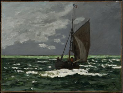 Pejzaż morski, burza autorstwa Claude Monet