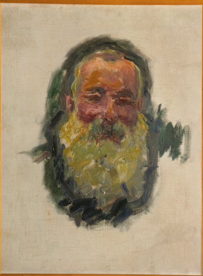 Autoportret (olej na płótnie) autorstwa Claude Monet