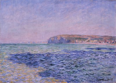 Cienie na morzu. Klify w Pourville autorstwa Claude Monet