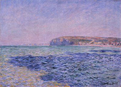 Cienie na morzu. Klify w Pourville, 1882 autorstwa Claude Monet