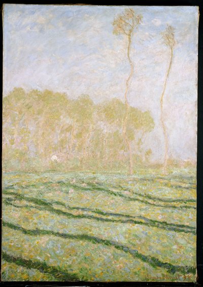 Wiosenna wieś w Giverny, 1894 autorstwa Claude Monet