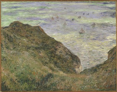 Na klifie w Pourville - Na klifie w Pourville - Monet, Claude (1840-1926) - 1882 - Olej na płótnie - 64x82 - Muzeum Narodowe w Sztokholmie autorstwa Claude Monet