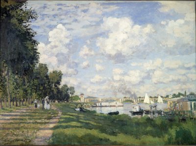 Basen Argenteuil autorstwa Claude Monet