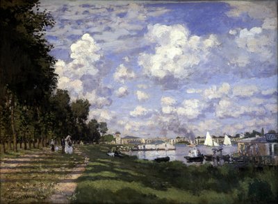 Basen Argenteuil - Claude Monet autorstwa Claude Monet