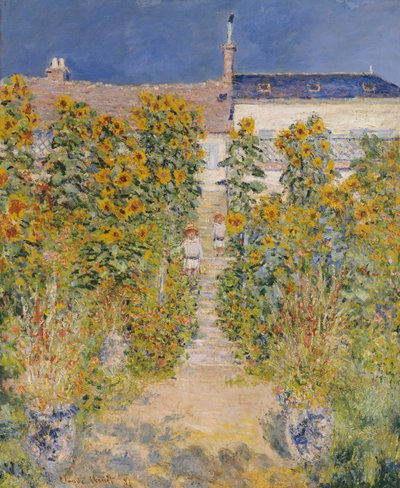 Ogród Artysty w Vetheuil autorstwa Claude Monet