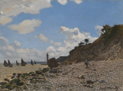 Plaża w Honfleur autorstwa Claude Monet