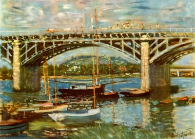 Most na Sekwanie w Argenteuil, 1874, 1937. autorstwa Claude Monet
