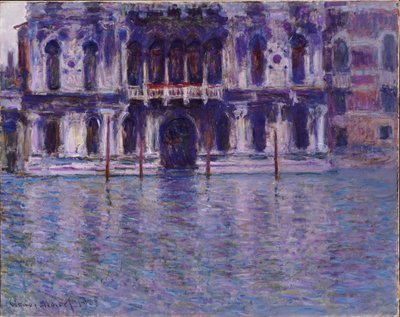 Pałac Contarini, 1908 autorstwa Claude Monet