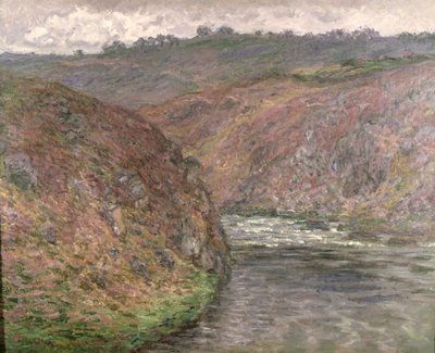 Creuse, ciemna pogoda autorstwa Claude Monet